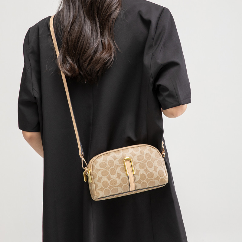 女2022新款时尚百搭中老年斜挎包 foxbang狐邦女士包袋