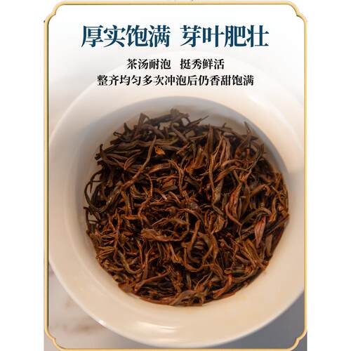 【尝鲜装】汉中高山红茶明前特级蜜香型正宗小叶种红茶袋装100g - 图0