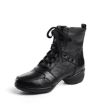 Обувь, танцующие высокие туфли, современные сапоги, из натуральной кожи, для среднего возраста, мягкая подошва