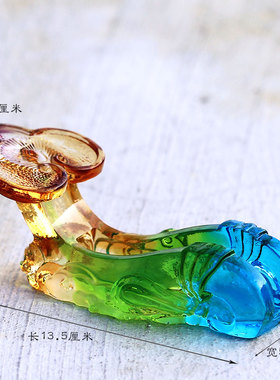 琉璃如意名片夹摆件商务礼品