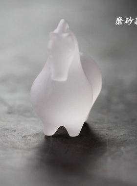 古法琉璃禅意风烧制高档桌面摆件