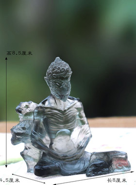 琉璃悟空香插文创禅意摆件居家客厅茶室茶席桌面书房摆放线香香座