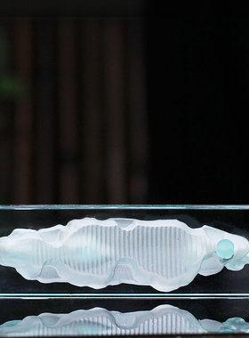 琉璃山水香线香香座插卧香炉摆放