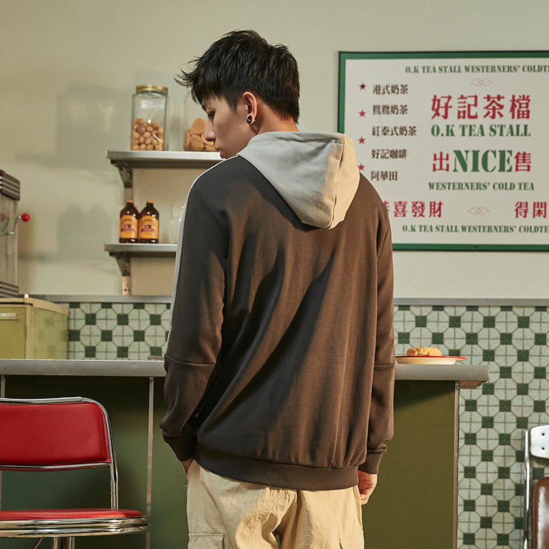 唐狮官方旗舰店2020秋男连帽潮卫衣 唐狮福悠卫衣