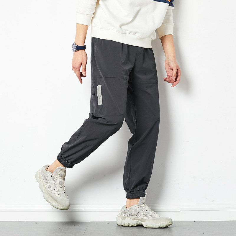 唐狮休闲2021春秋新款潮流工装裤 唐狮喜之乐休闲裤