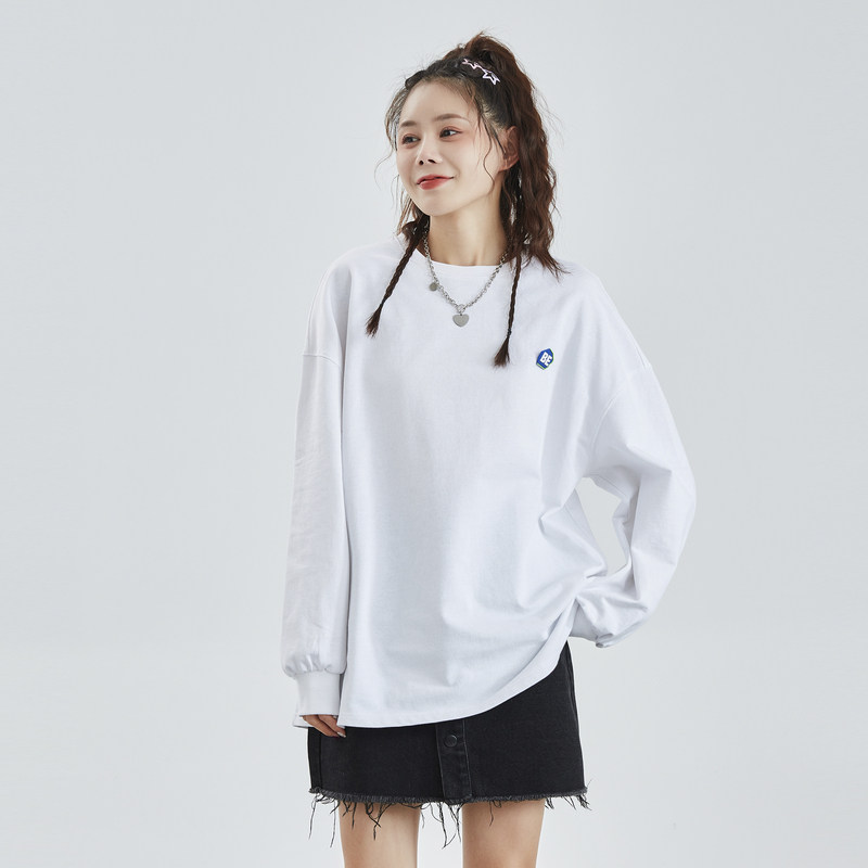 唐狮2022年春夏新款长袖t恤打底衫 唐狮喜之乐T恤