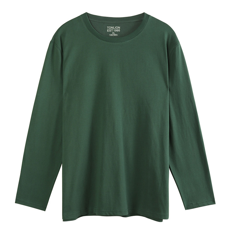 唐狮长袖t恤男士2021新款打底衫 唐狮喜之乐T恤