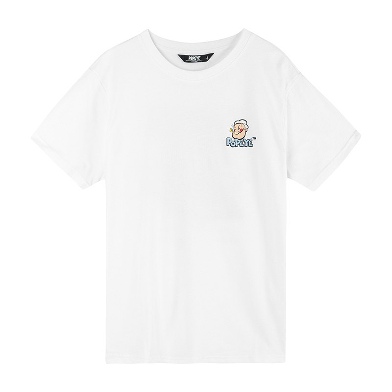 [大力水手联名]唐狮2021夏新款t恤 唐狮喜之乐T恤