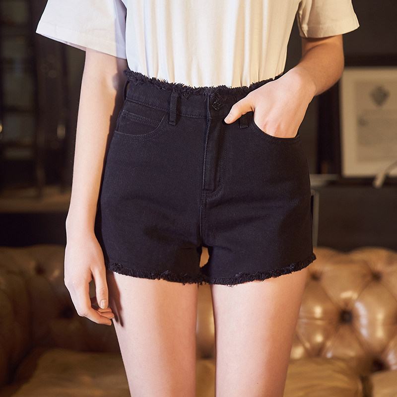 唐狮2020新款甜美纯色舒适女牛仔裤 唐狮喜之乐牛仔裤