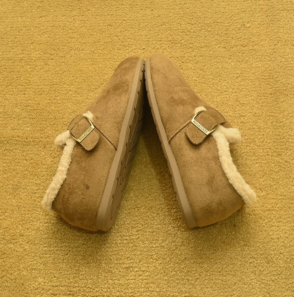 2025新款外贸秋季真皮勃肯鞋羊羔毛平底单鞋豆豆鞋乐福鞋毛毛鞋女,淘宝优惠券,粉丝福利购,淘宝优惠卷