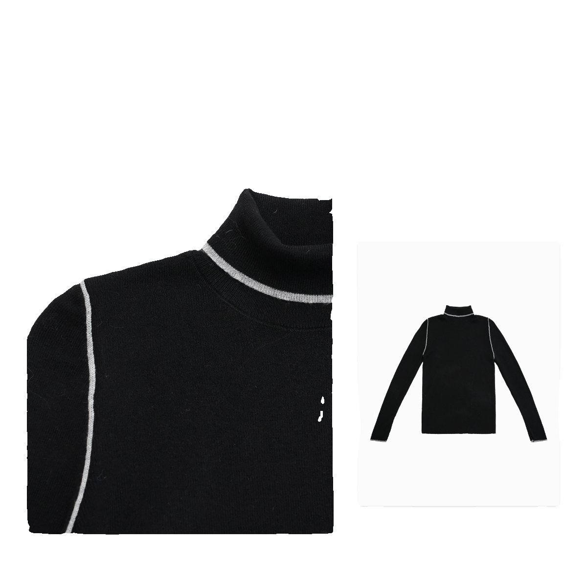 利达NEWDADADA 高领打底衫上衣叠穿长袖针织衫2025秋冬内搭女毛衣,淘宝优惠券,粉丝福利购,淘宝优惠卷