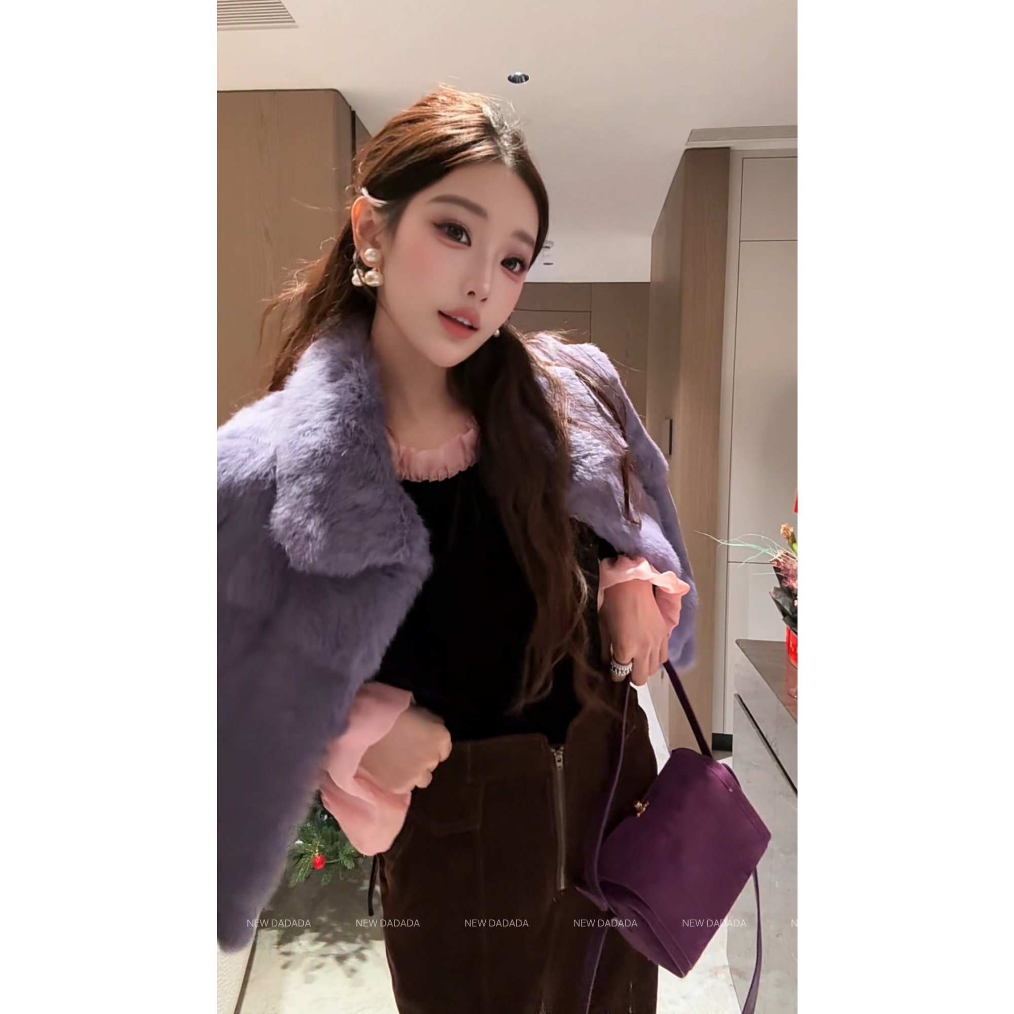 利达NEW DADADA【紫气东来兔兔】高级感短外套女2026春装时尚新款,淘宝优惠券,粉丝福利购,淘宝优惠卷