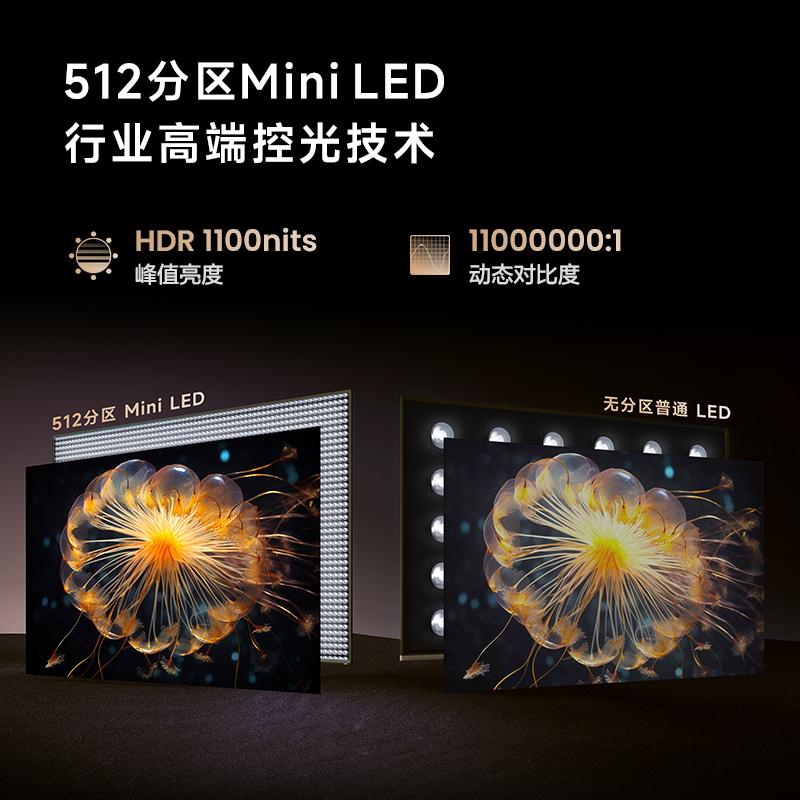 Vidda Z85海信电视85英寸 MiniLED高刷网络液晶智慧屏新款100-图2