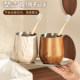 Medieval style toothbrush cup set bathroom bathroom stainless steel anti-mildew antibacterial mouthwash cup tooth cup tooth cylinder