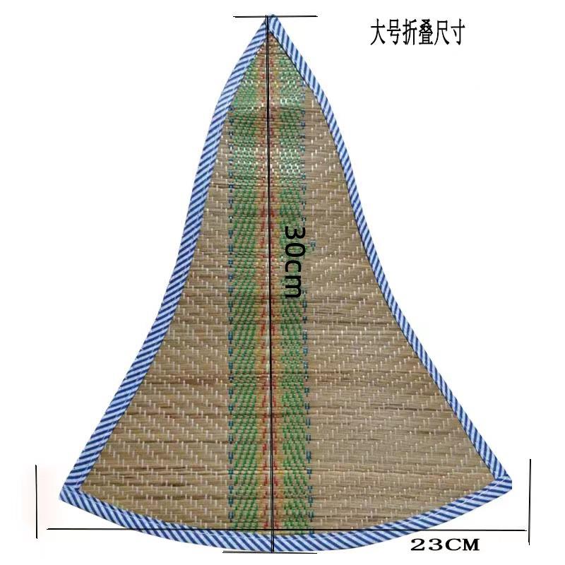 夏季摘茶叶帽子遮阳帽大檐男女太阳帽户外防晒草帽可折叠农活采茶