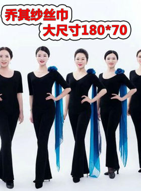 2024新款形体礼仪丝巾训练