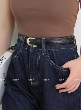 复古小皮带女士牛仔裤腰带女夏季