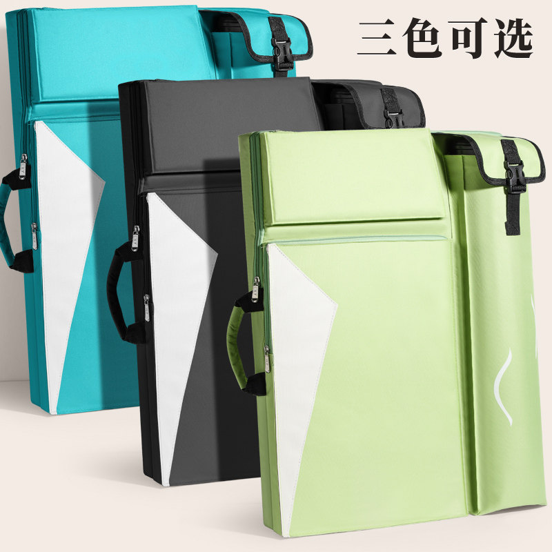 4K画包美术生专用画袋绘画素描包大容量画板袋户外写生包双肩收纳可手提艺考联考试美术背包A2多功能画具画架