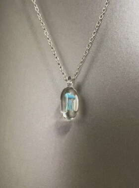 手工 Sea Dream Jellyfish项链