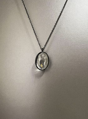 Vintage古着 Black bubbles项链