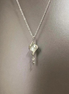 Vintage古着 Conch Green Forest项链