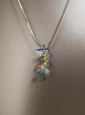 Vintage古着 Wave glazed candy项链