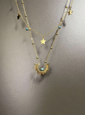 Vintage古着 Bohemian Starlight项链