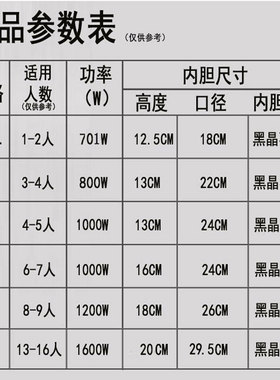 喜钰机械电压力锅家用智能定时