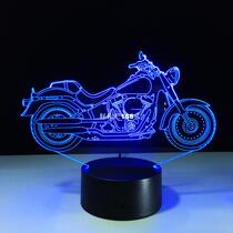 2017 New Motor Shape Table lamp Touch Nightlight 7 Colors Ch