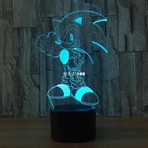 Cute 3D Lamp Cartoon Anime Toy USB 3D Light Touch LED Lamp C