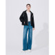 Italian small sailboat hooded jacket for women