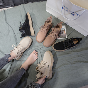 学生韩版百搭马丁靴