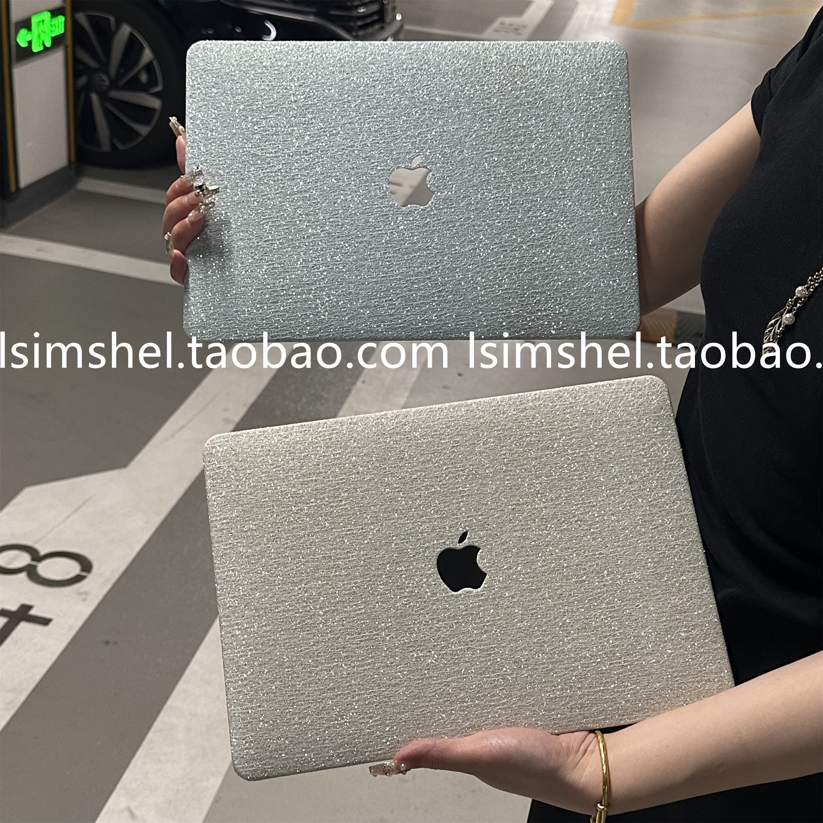 SHELL丨适用于Macbook保护壳华为笔记本16新款细闪粉璀璨夺目外壳macbookair13.6Pro14M4英寸软套16/15寸Max,淘宝优惠券,粉丝福利购,淘宝优惠卷