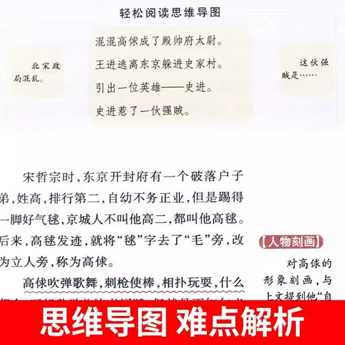 四大名著原著正版全套小学生版五年级下册必读正版的课外书快乐读书吧五下阅读书籍三国演义水浒传西游记红楼梦中国青少年版本上册 - 图2