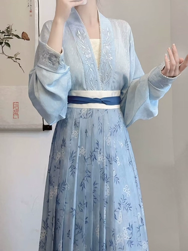 Оригинальное ханьфу, самолет, весенняя футболка, с вышивкой, новая коллекция