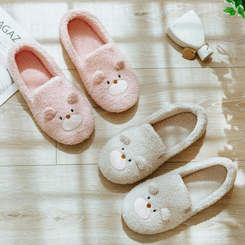 月子鞋春秋季加绒可爱包跟居家棉拖鞋女冬天软底保暖防滑产后拖鞋,淘宝优惠券,粉丝福利购,淘宝优惠卷