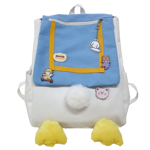 Милый ранец, японская сумка через плечо, мультяшный вместительный и большой рюкзак, в корейском стиле, подходит для студента