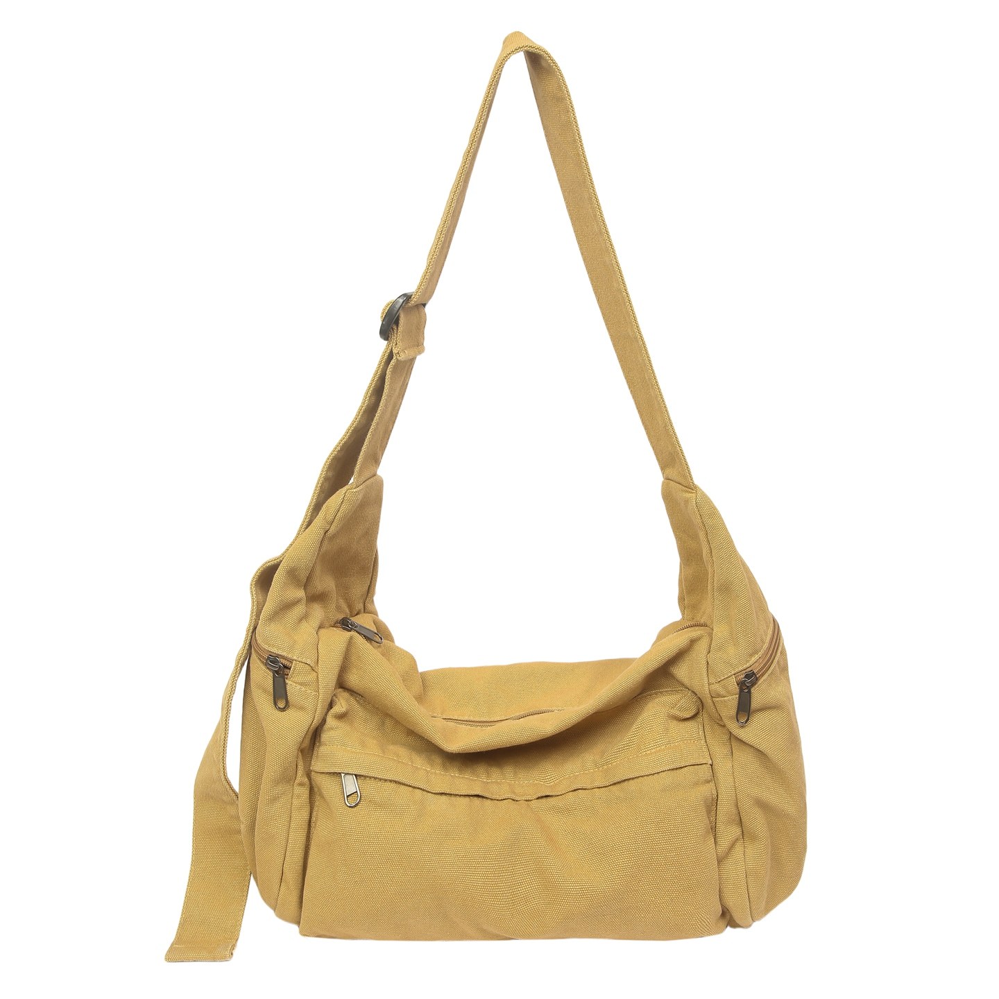 日系慵懒风帆布包包女2025秋冬新款通勤单肩托特包男文艺生斜挎包,淘宝优惠券,粉丝福利购,淘宝优惠卷