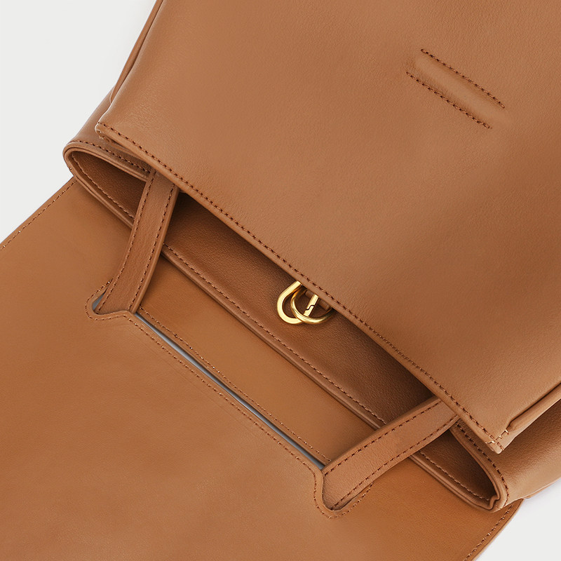 小ck软皮女大容量洋气手提水桶包 CALEEN KALVIN 箱包自营店女士包袋