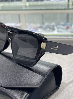 薇尚大框带钻偏光女士太阳镜