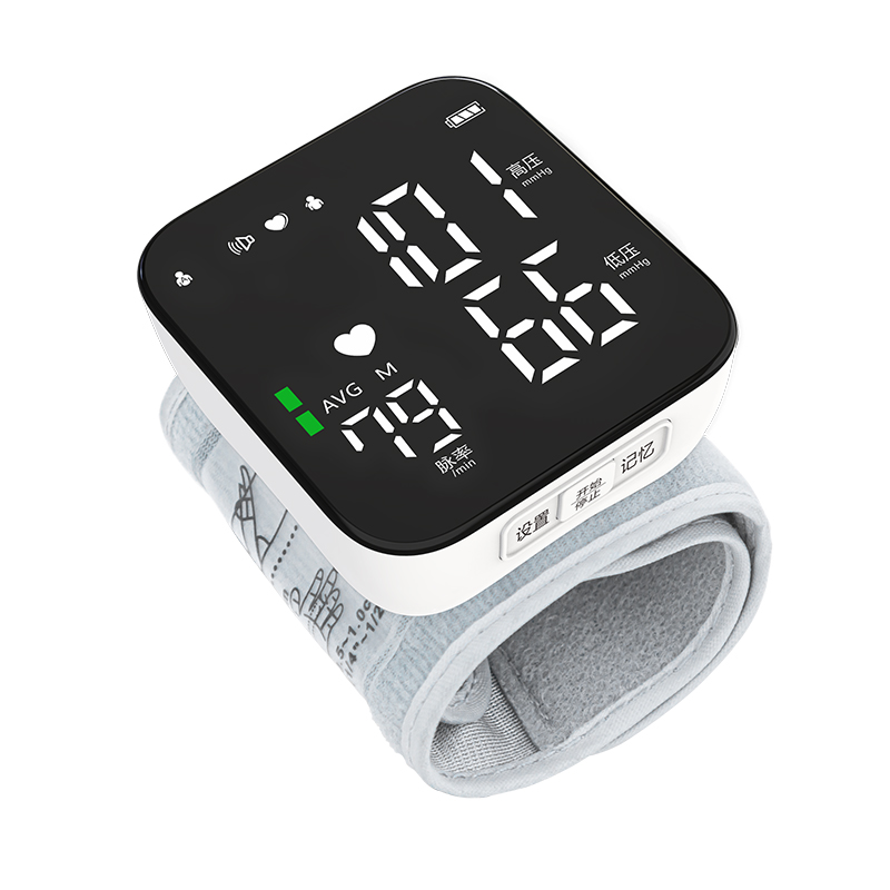 长坤医疗全自动高精准手腕式家用电子量血压计测量仪医用测压仪器 - 图1