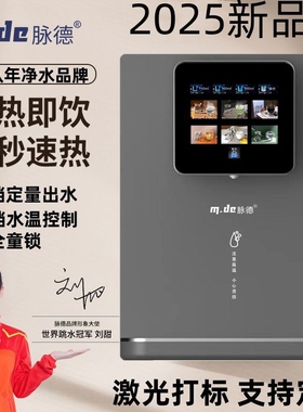 新款管线机家用即热式大屏六档调