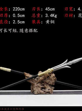 飞龙在天火龙枪戟十八般兵器杨戬三尖两刃赵云龙胆长枪长矛未开刃
