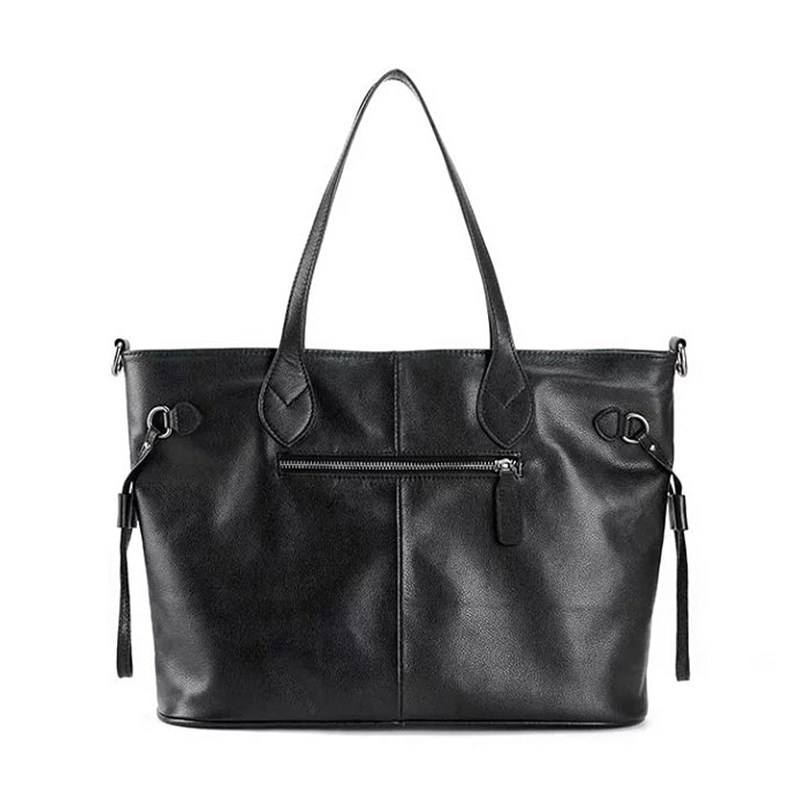 荔枝纹头层牛皮女士复古通勤手提包 september27designs女士包袋