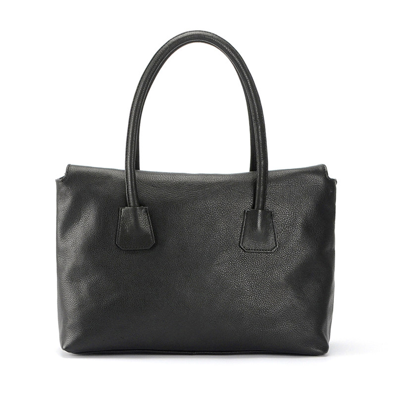 头层牛皮复古通勤商务ol简约手提包 september27designs女士包袋