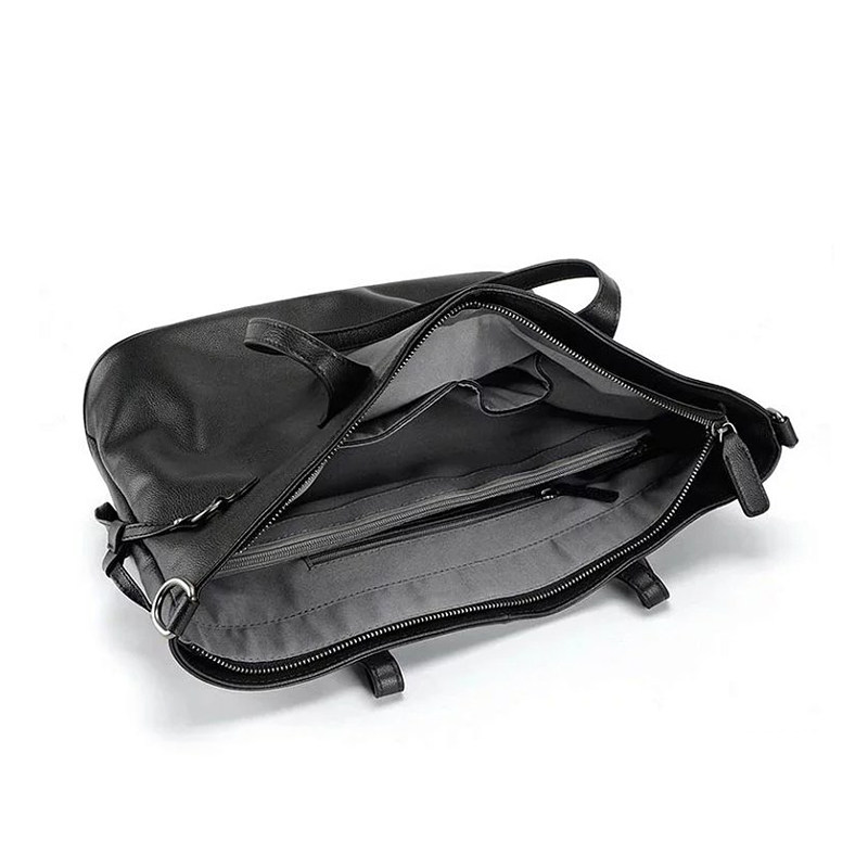 荔枝纹头层牛皮女士复古通勤手提包 september27designs女士包袋