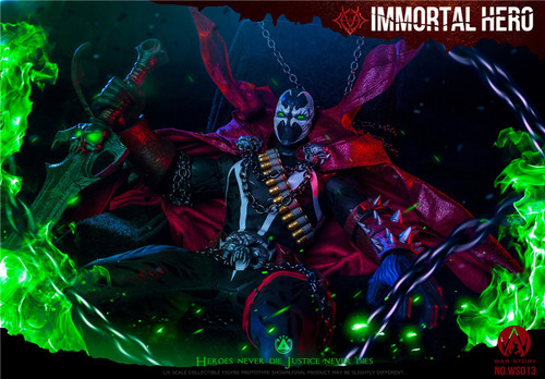 【现货】WAR STORY 1/6 不亡英雄 再生侠 WS013人偶【漫迷坊】 - 图0