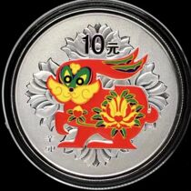 2011 ZODIAC COLOR RABBIT SILVER SILVER RABBIT ORIGINAL BOX ORIGINAL CERTIFICATE 