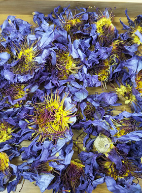 埃及蓝莲花干花蓝睡莲 Nymphaea Caerulea 可做浸液/可抽烟
