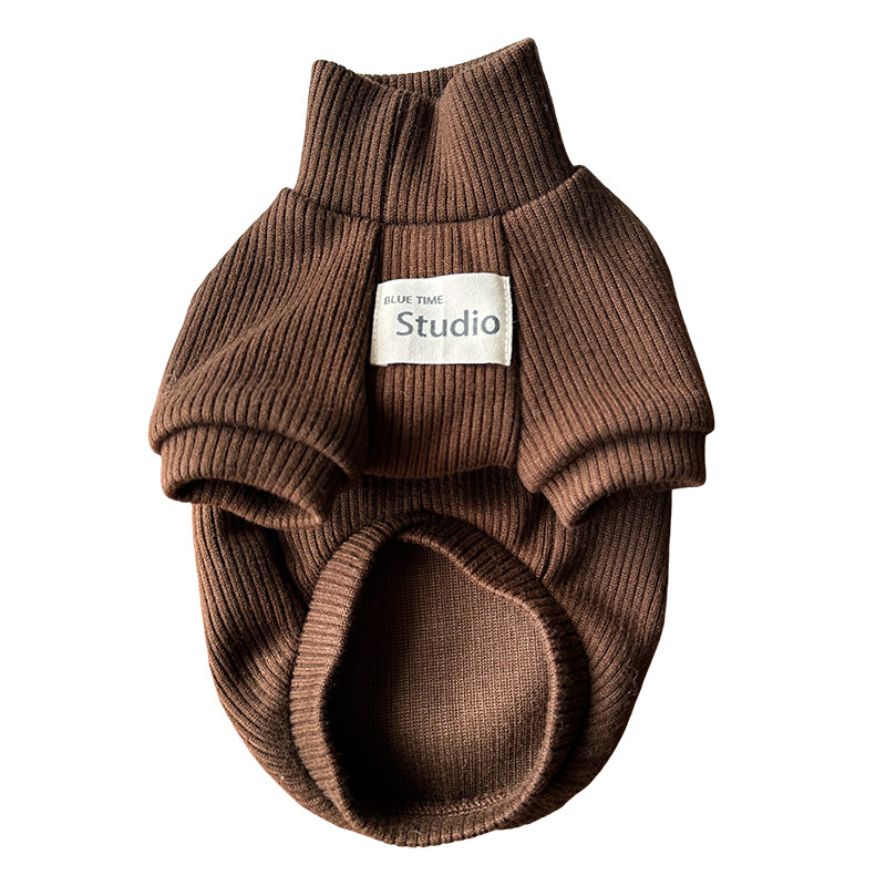焦糖炒米！基础打底衫狗狗衣服宠物秋冬高领毛衣小猫内搭博美冬装,淘宝优惠券,粉丝福利购,淘宝优惠卷